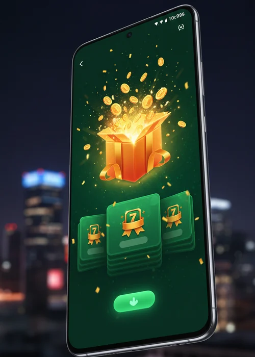 Ein beeindruckendes Banner mit verschiedenen Verda Casino Bonusangeboten wie Freispielen, Cash-Spins und Cashback, das Spieler begeistert.